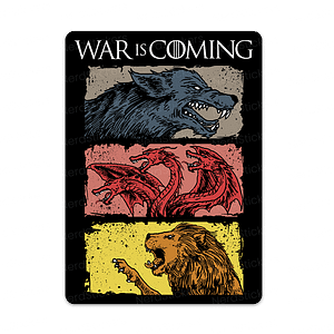 War Is Coming - Nerd Stickers